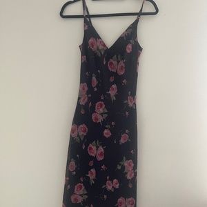 Bebe floral dress